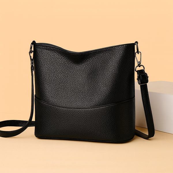 Spacious Crossbody Bag Black