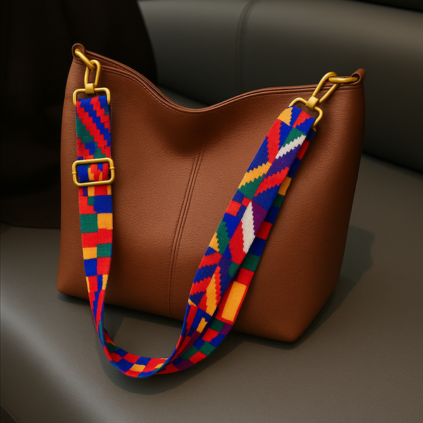 Vintage Large Capacity Shoulder Bag Brown