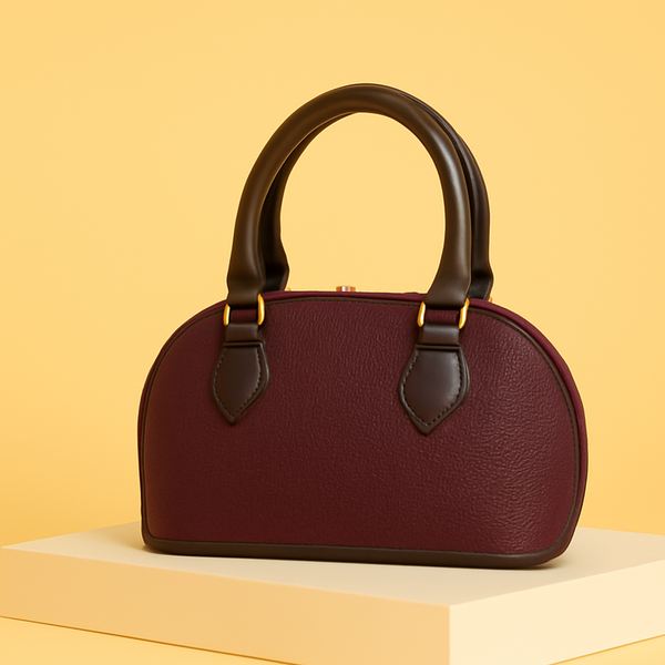Pumpy Bag Maroon