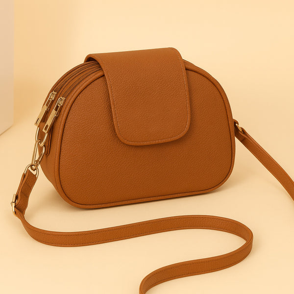 Chic Brown Crossbody Bag