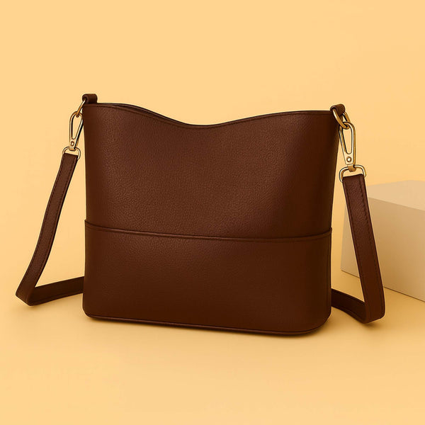 Spacious Crossbody Bag Maroon